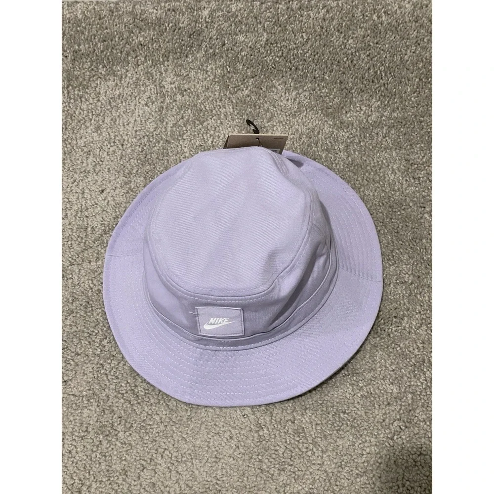 Nike Kids' Apex Futura Bucket Hat‎ Hydrangeas Purple & White One Size Sun Hat